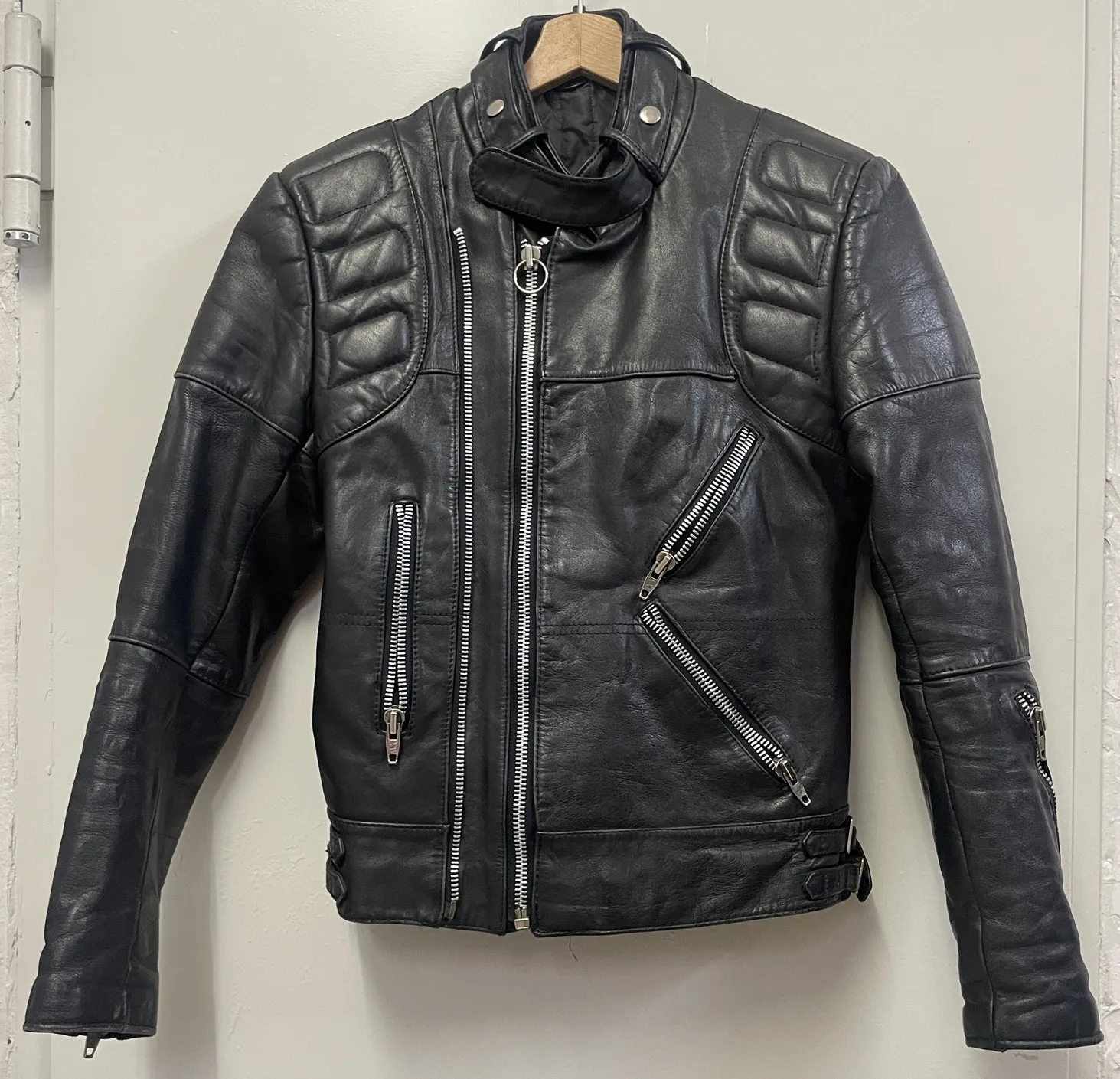 Blouson cuir Echtes Leder - Taille 50