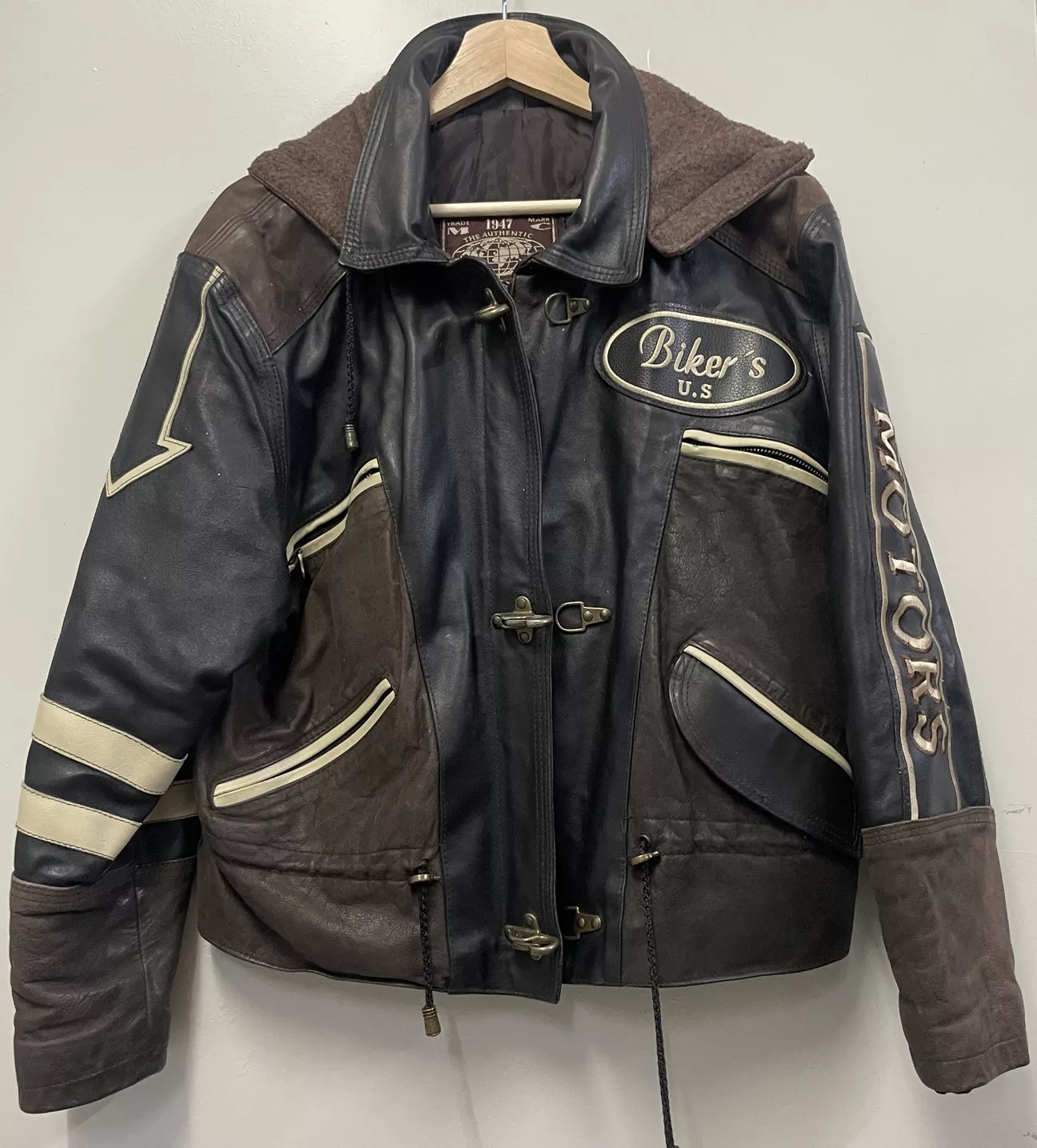 Blouson cuir dame Biker's T.M