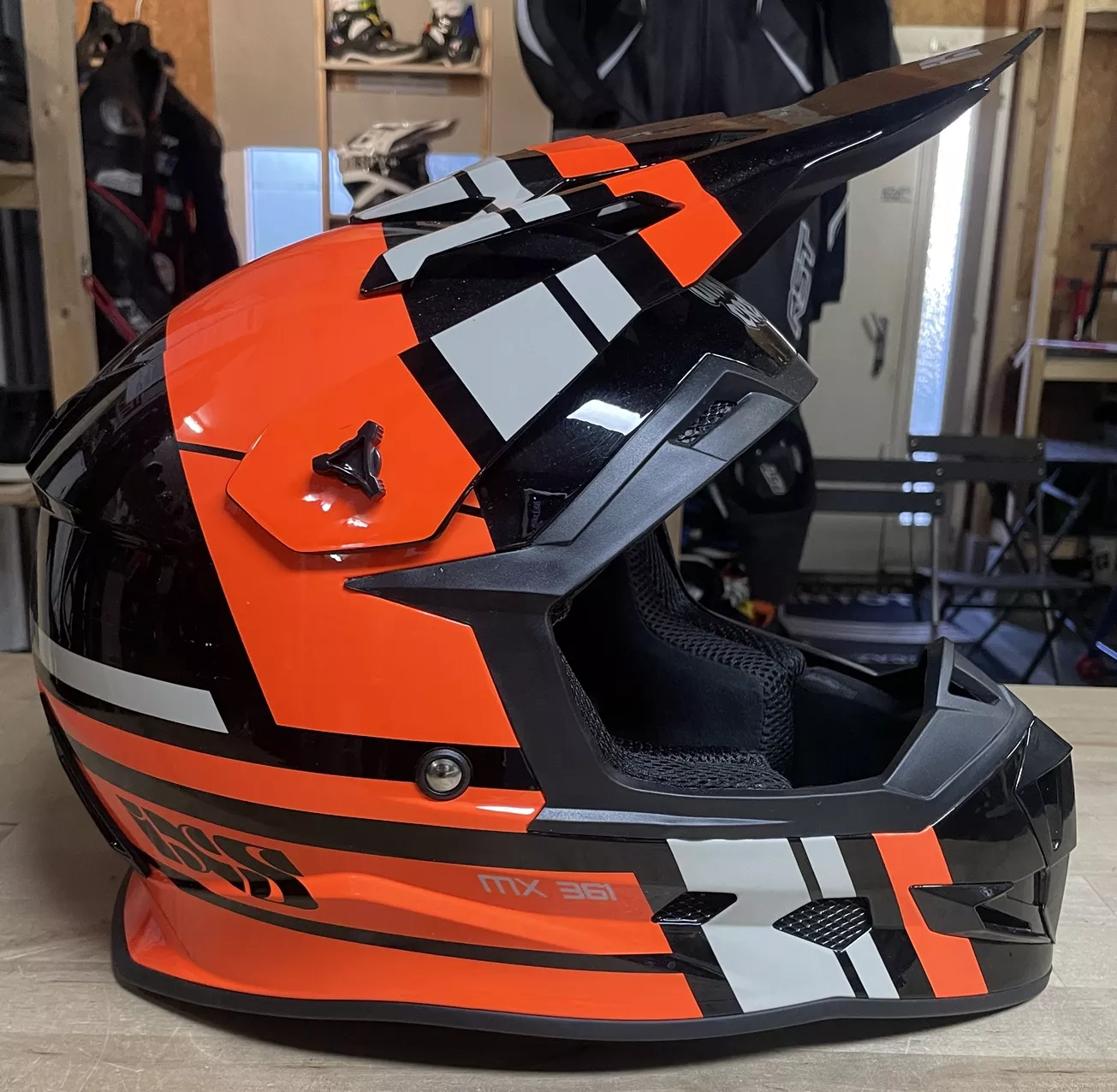 Casque motocross IXS T.M