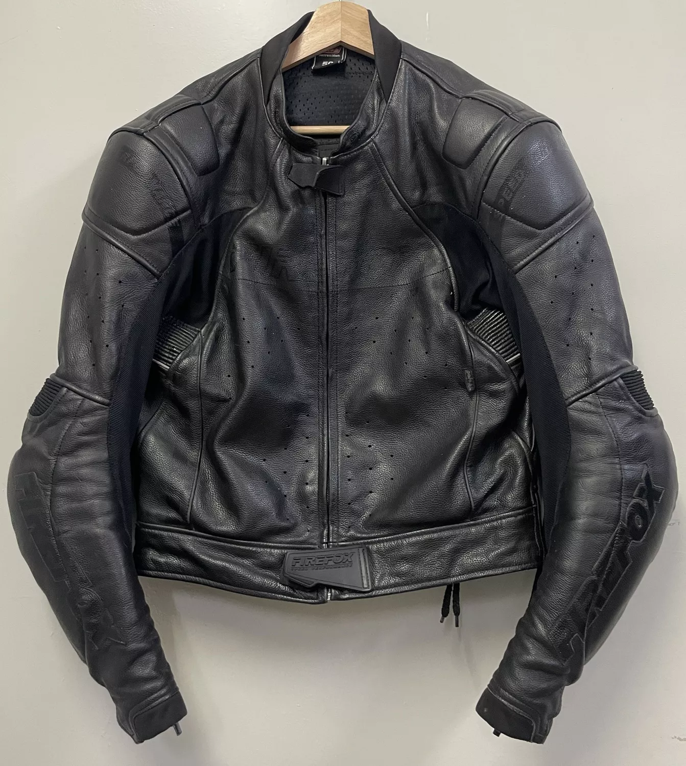 Blouson cuir Firefox T.50