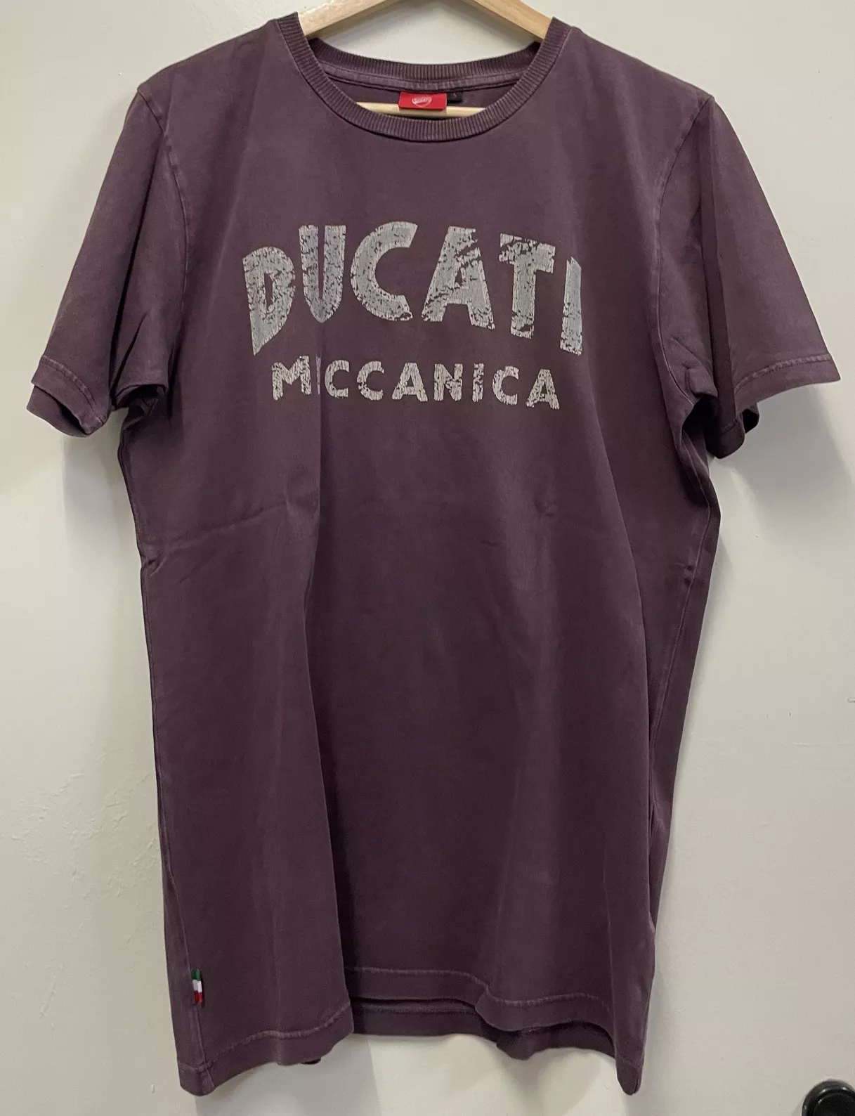 Tee-shirt pourpre Ducati T.S