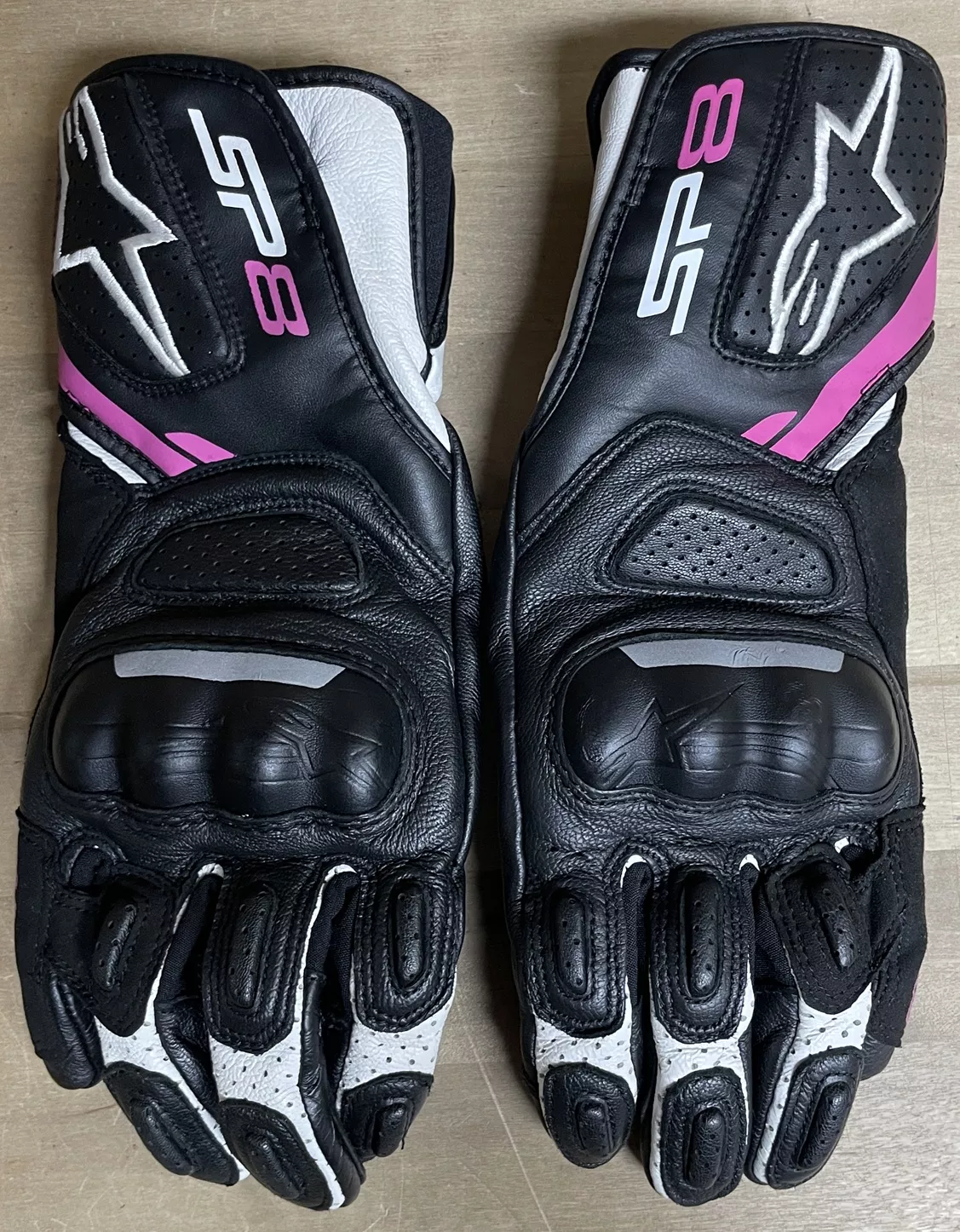 Gants cuir dame Alpinestars T.L