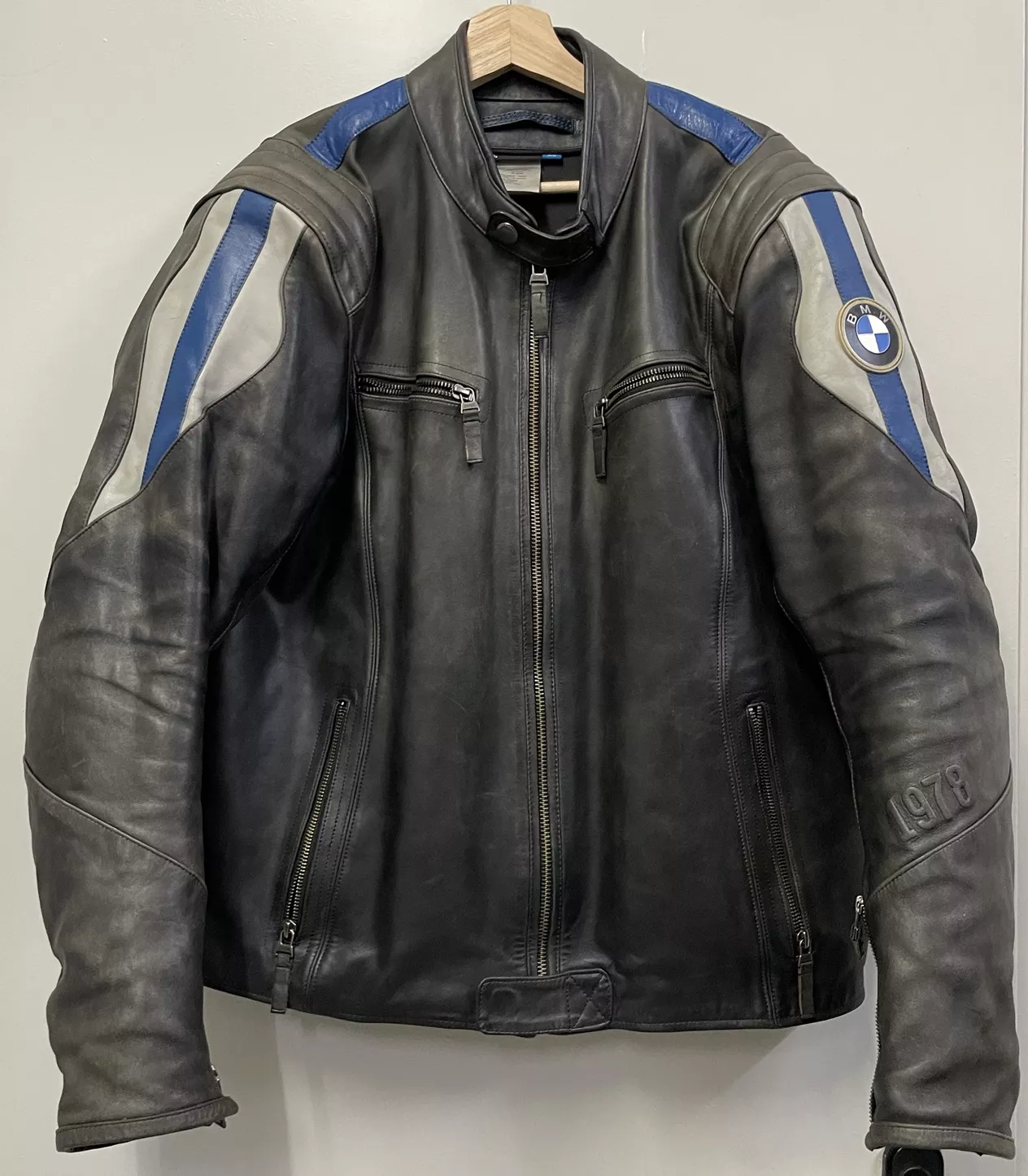 Blouson cuir BMW T.XL