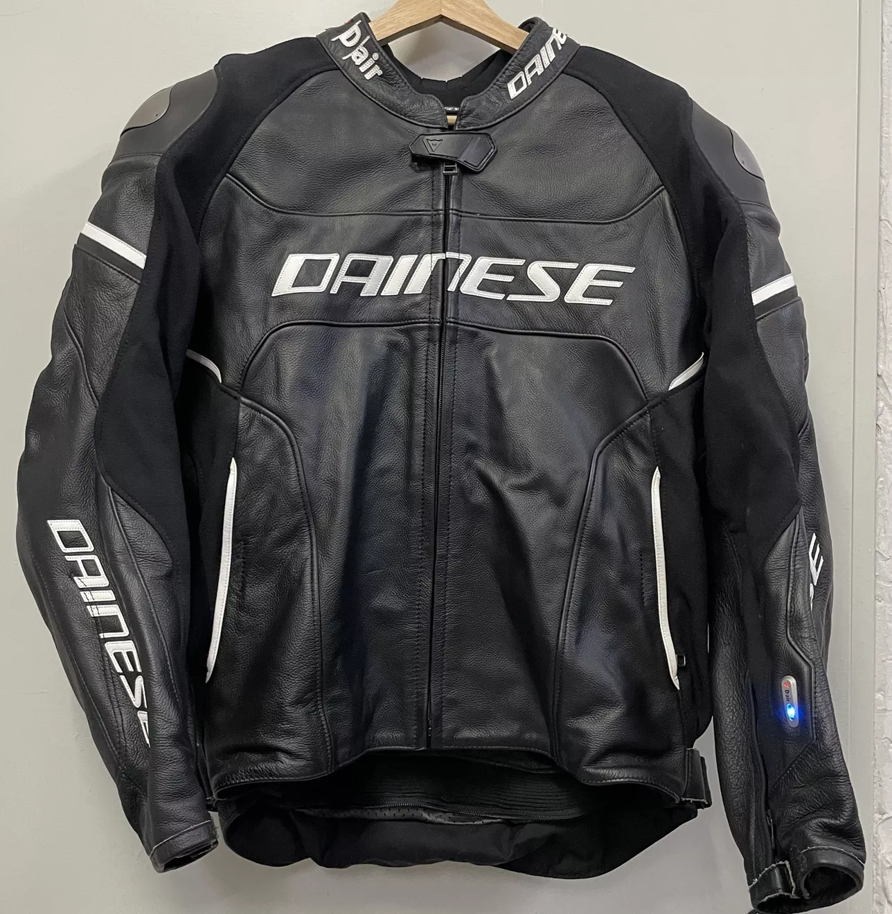 Blouson cuir Dainese + Airbag T.54
