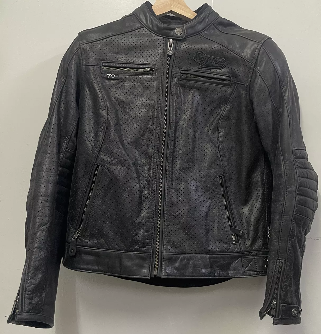 Blouson cuir été dame Segura T.40