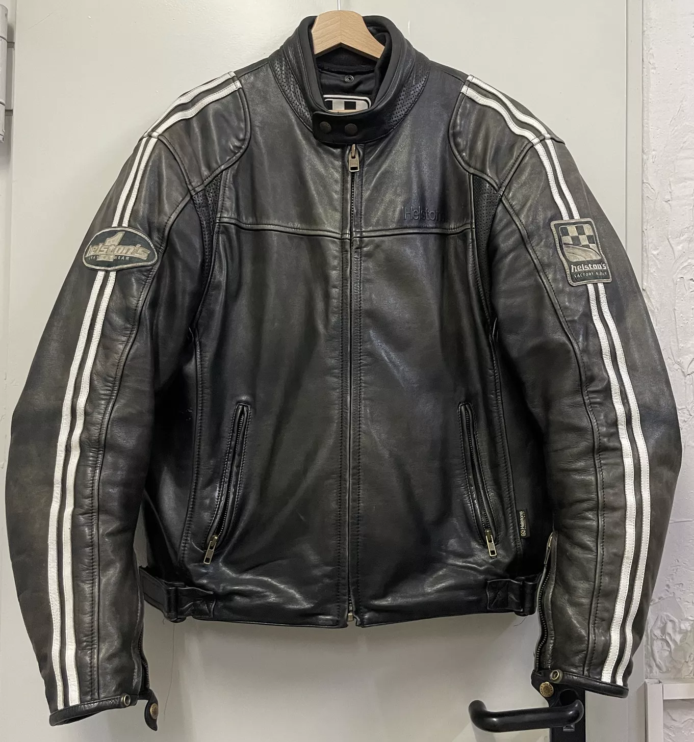 Blouson cuir Helston's T.XL