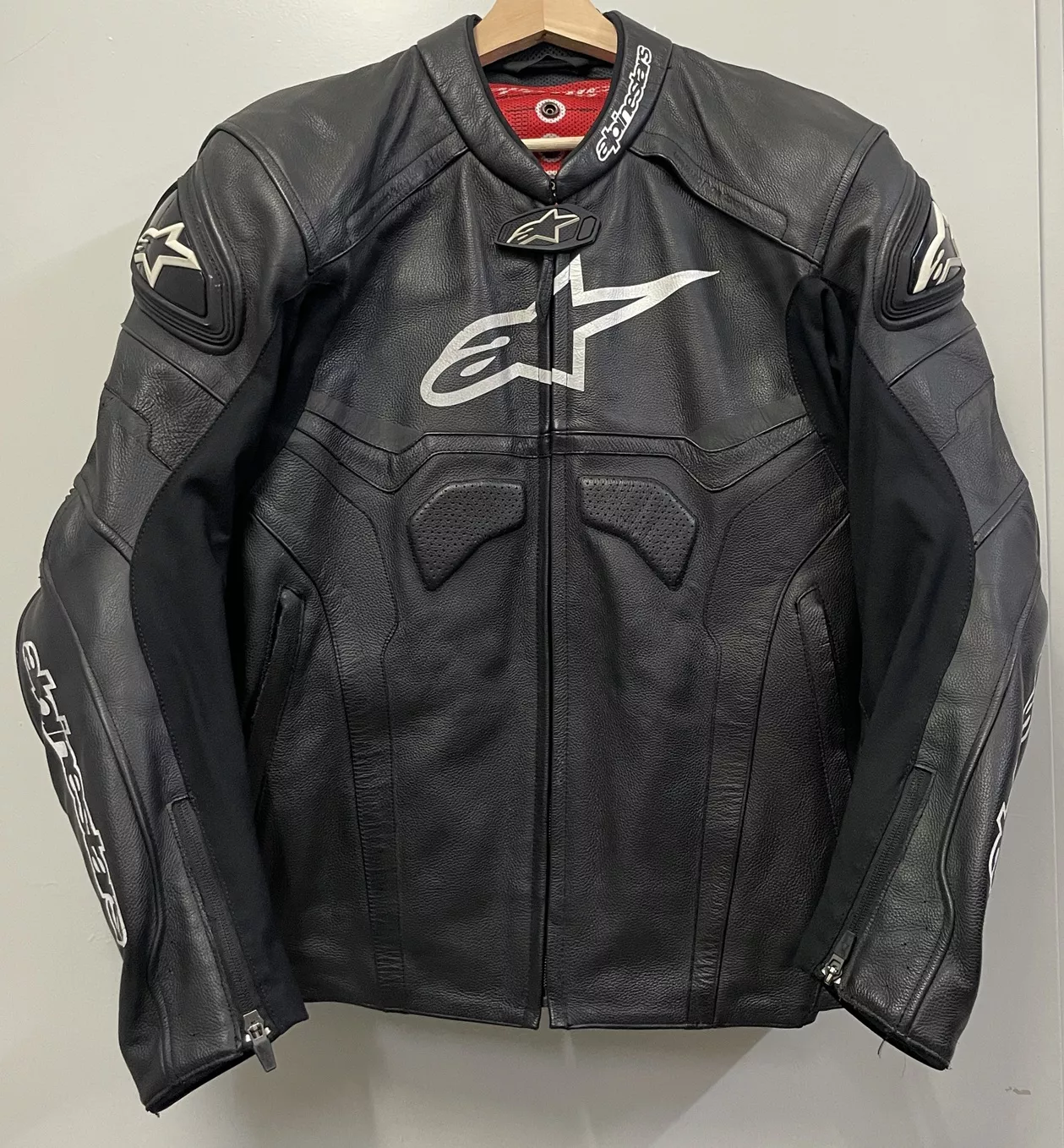 Blouson cuir Alpinestars T.52