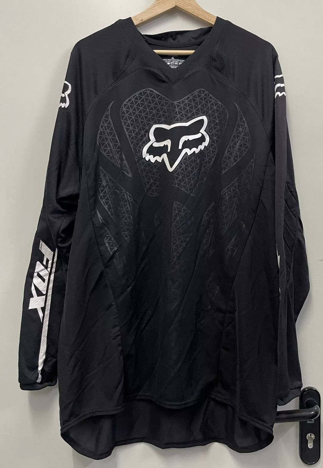 Maillot motocross Fox noir T.XL