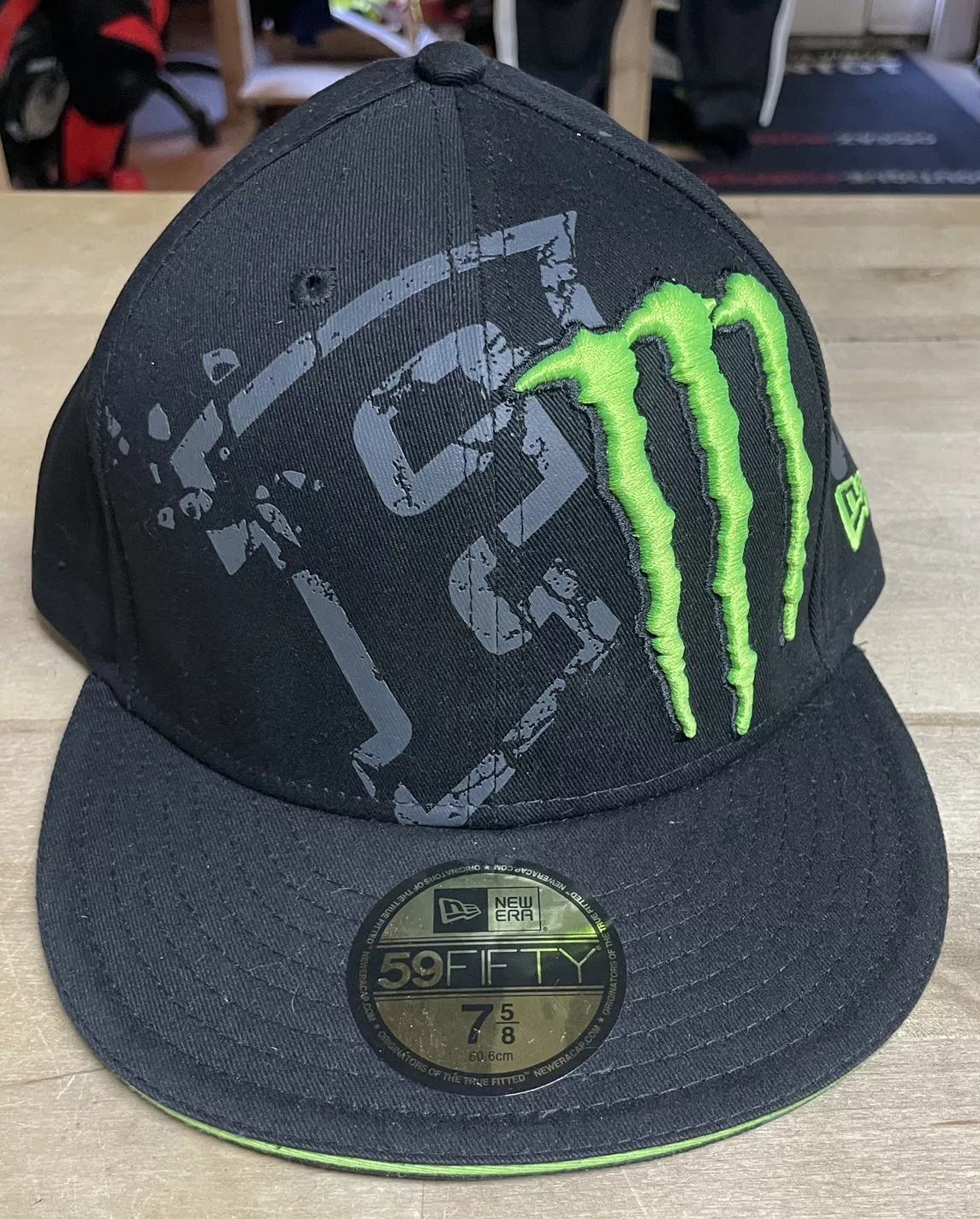 Casquette Fox noir/Monster