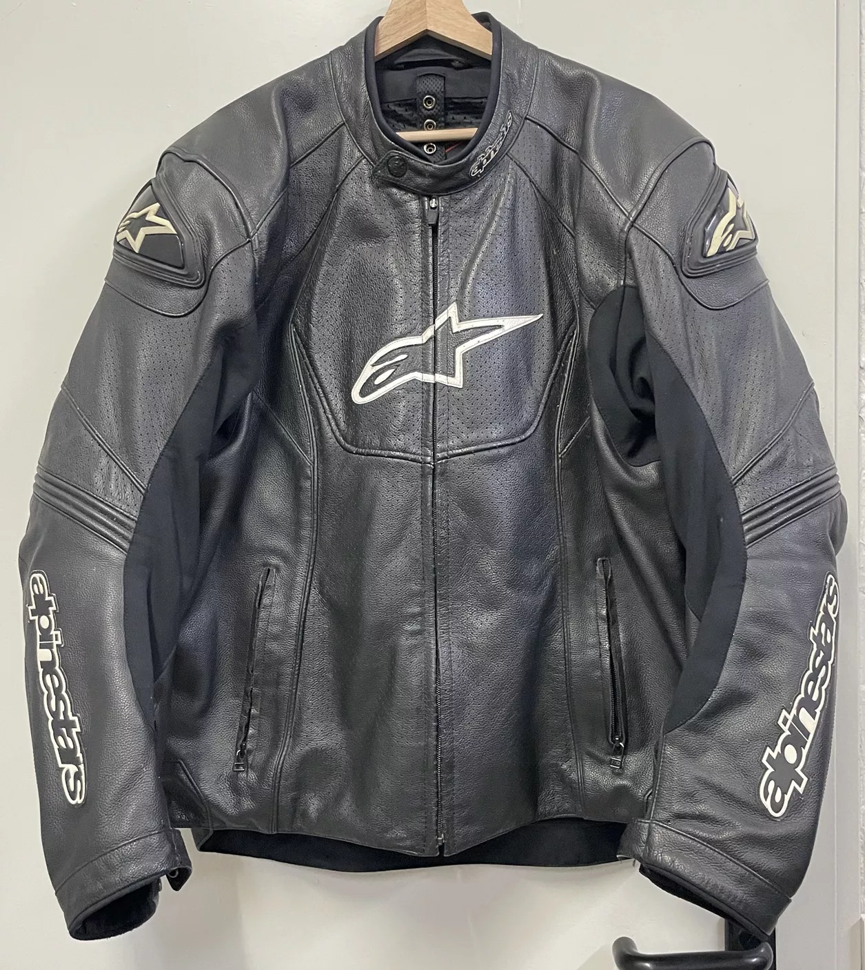 Blouson cuir Alpinestars T.60