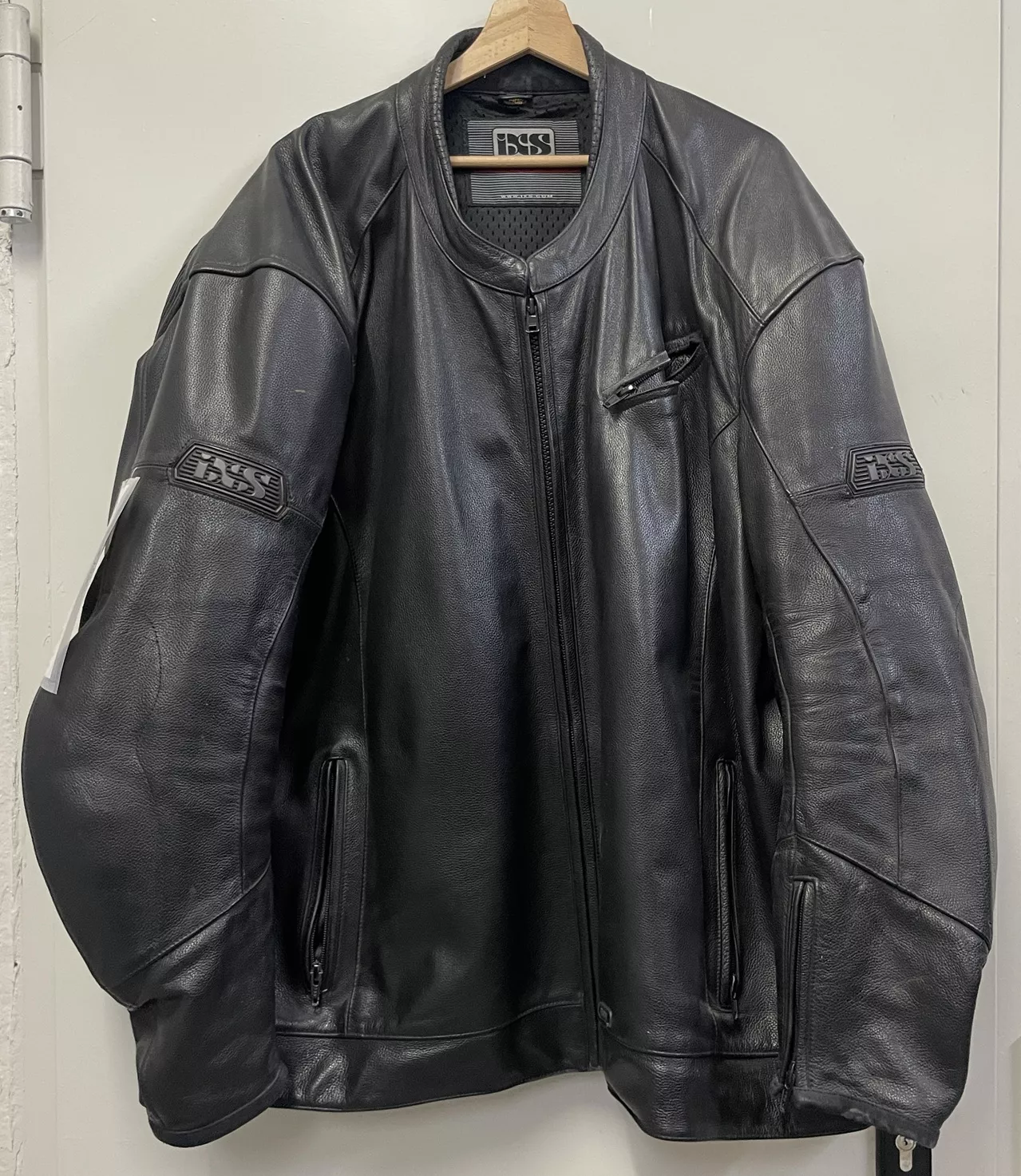 Blouson cuir classique IXS T.4XL