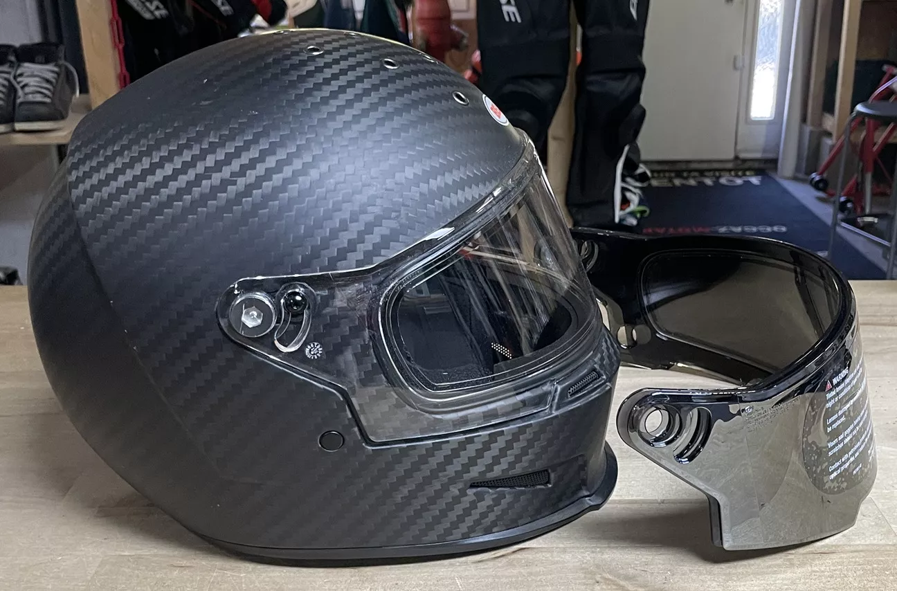 Casque intégral carbon Bell T.M