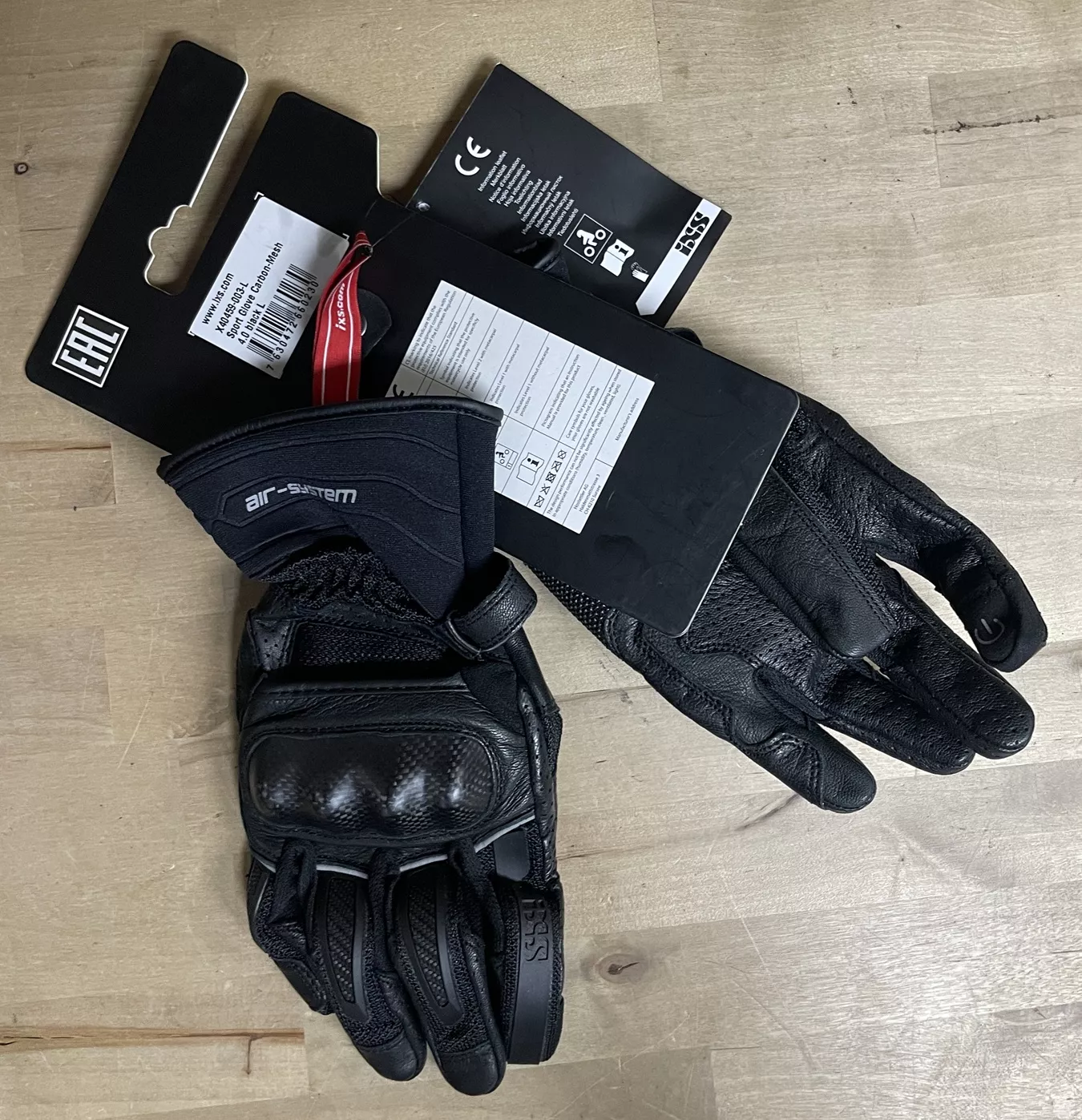 Gants cuir IXS T.L