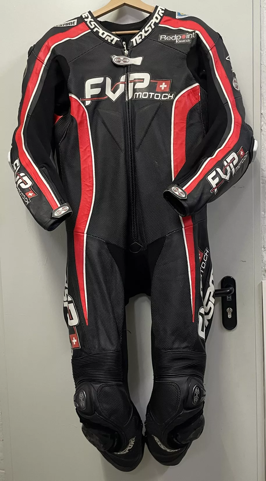 Combinaison cuir 1 pièce Texsport T.56