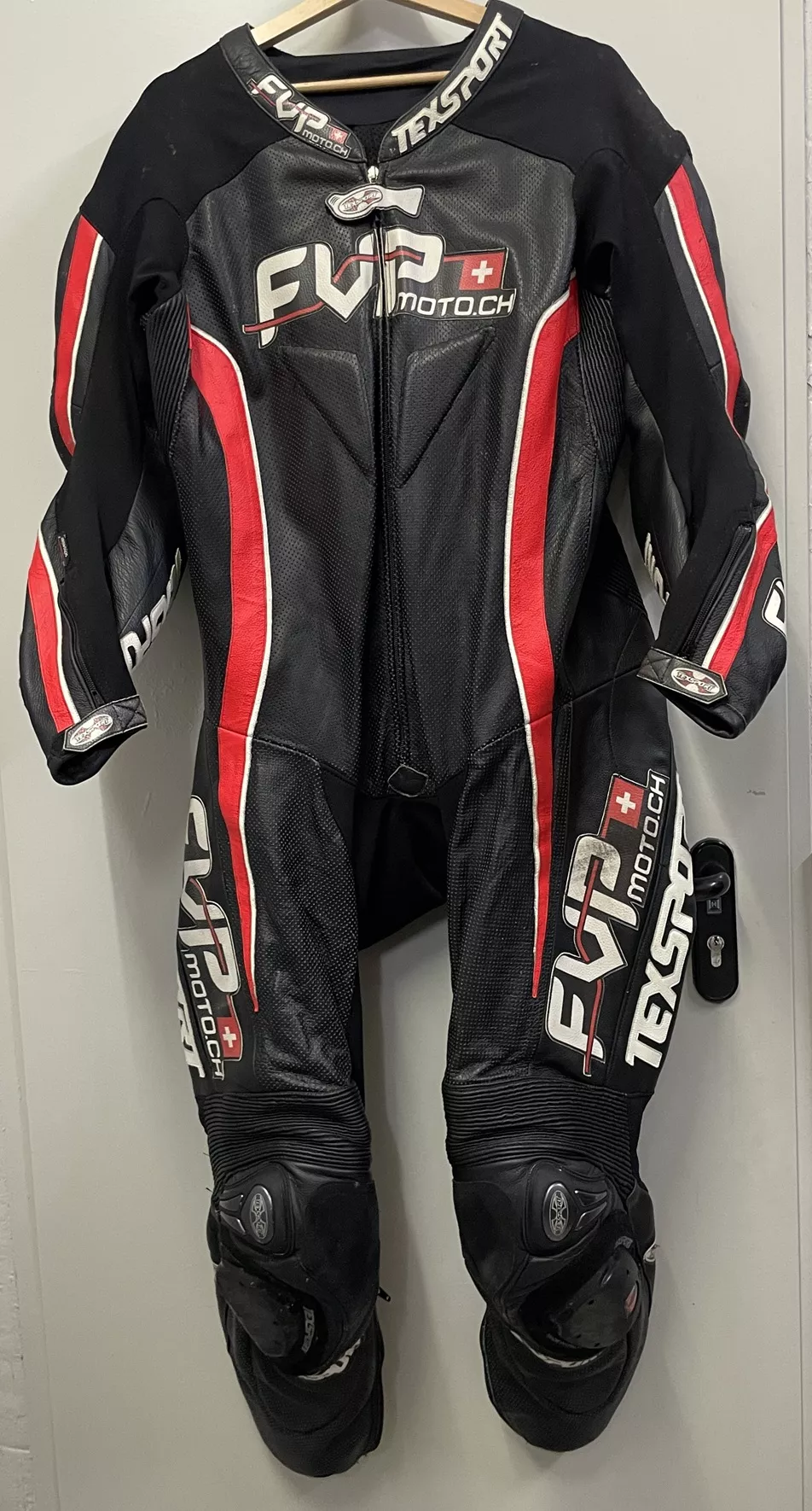 Combinaison cuir 1 pièce Texsport T.56