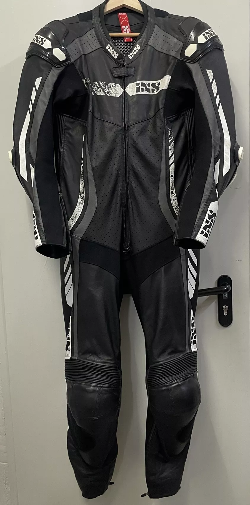 Combinaison cuir 1 pièce kangourou IXS T.50
