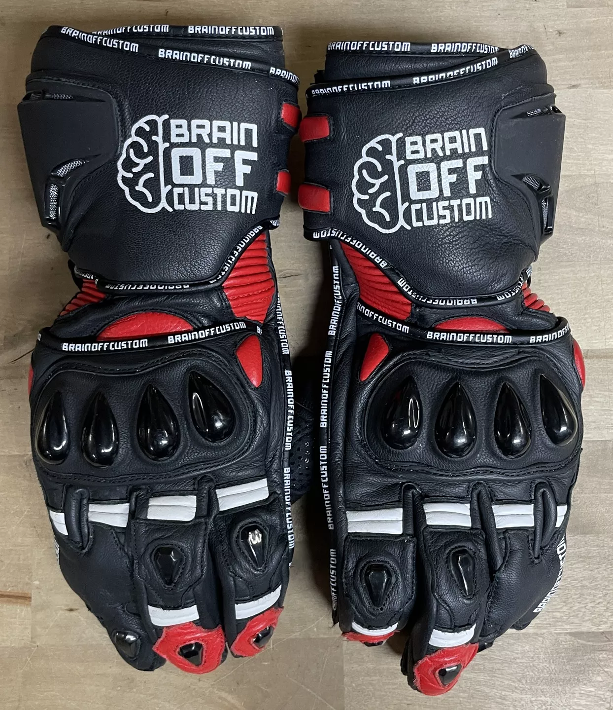 Gants cuir racing BoC T.L