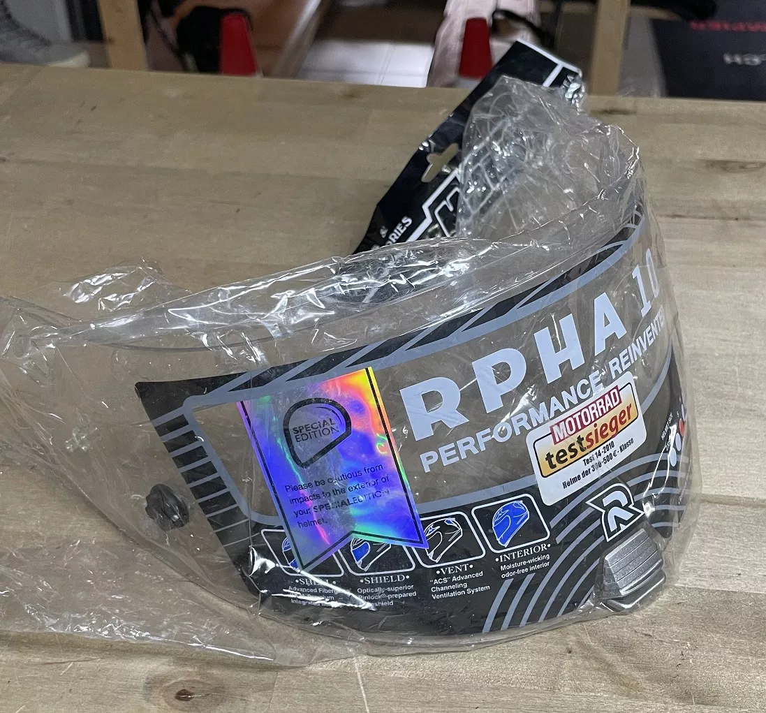 Écran transparent HJC RPHA 10 - Taille S