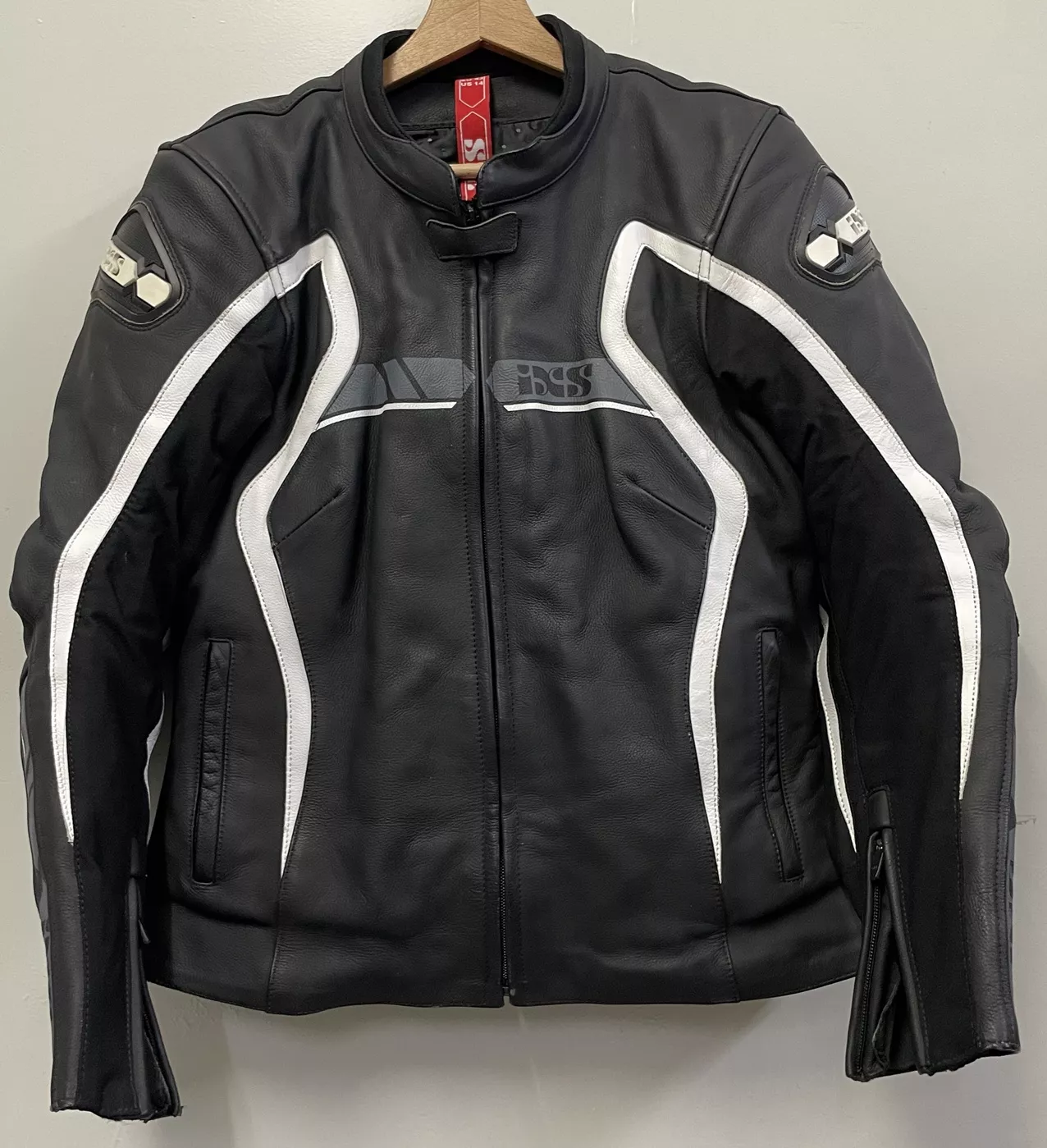 Blouson cuir dame IXS T.42