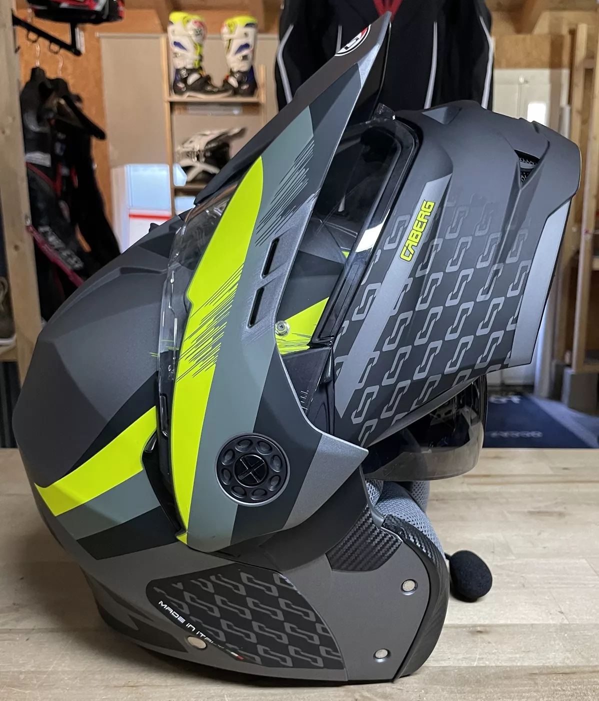 Casque modulable Caberg + intercom T.S