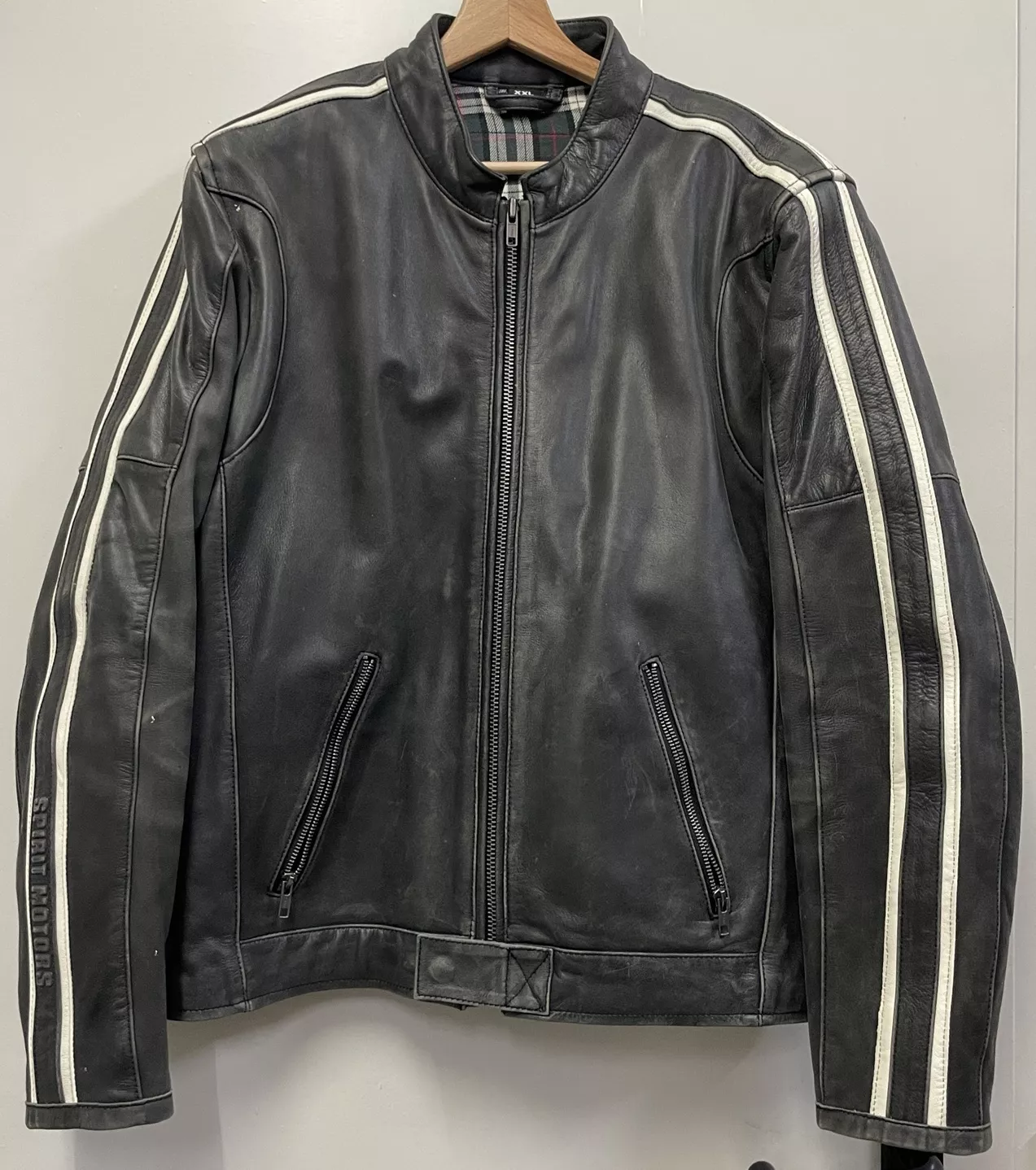 Blouson cuir Spirit Motors T.2XL