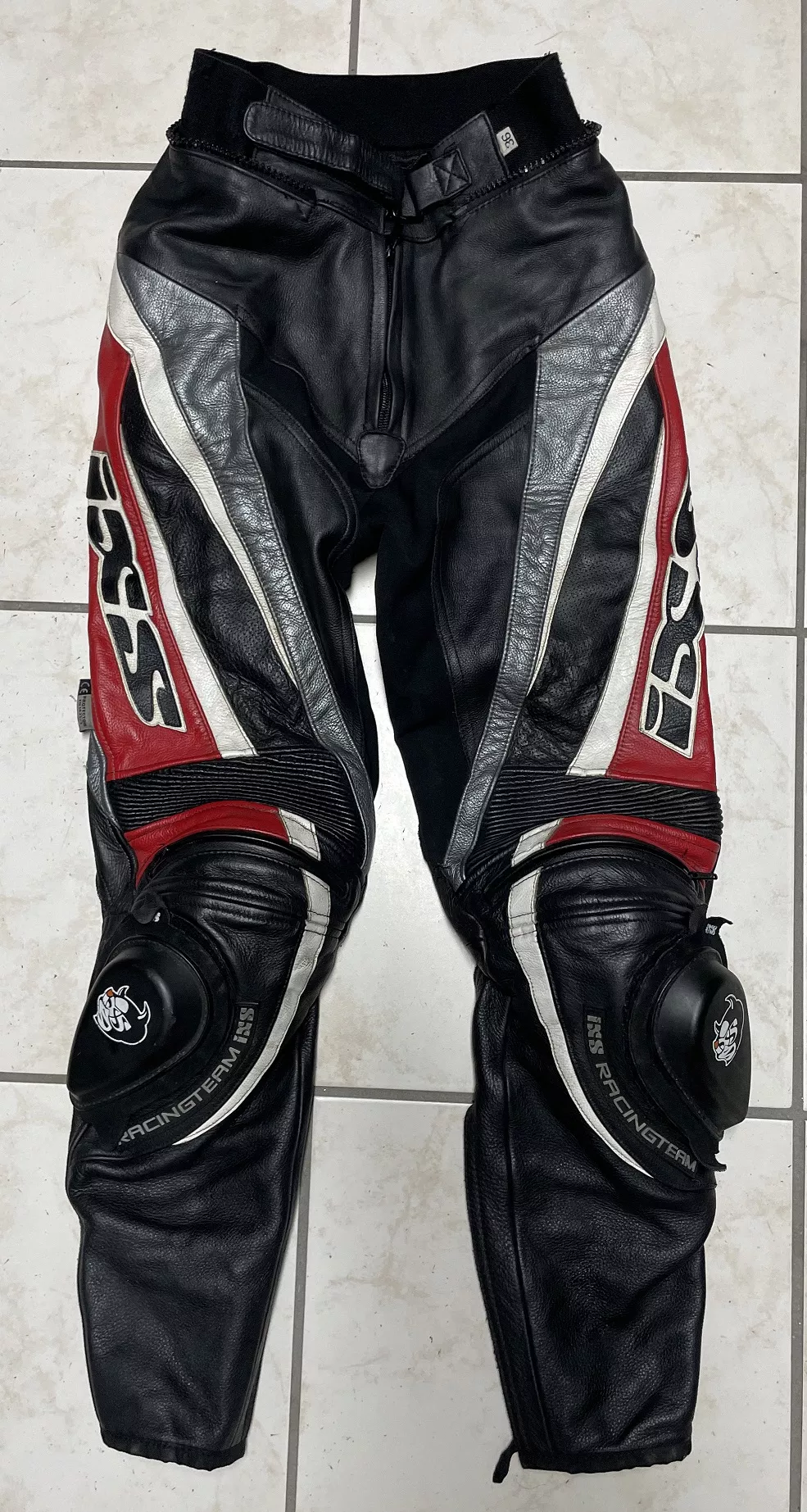 Pantalon cuir piste dame IXS T.36