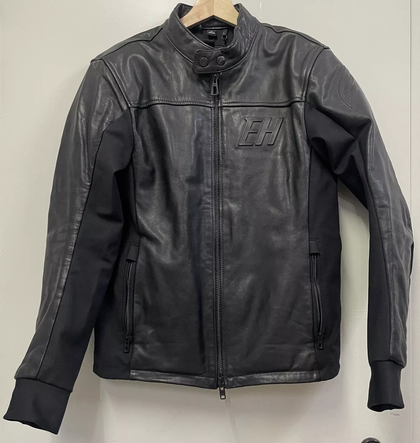 Blouson cuir Enginehawk
