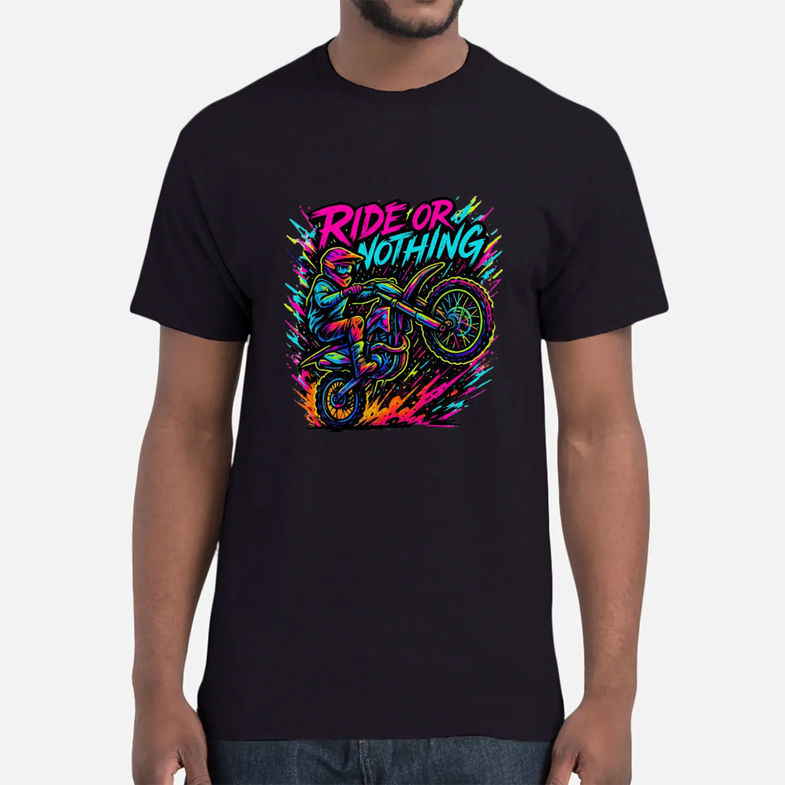 [CRÉATION DU MAGASIN] Tee-shirt "Ride or nothing"