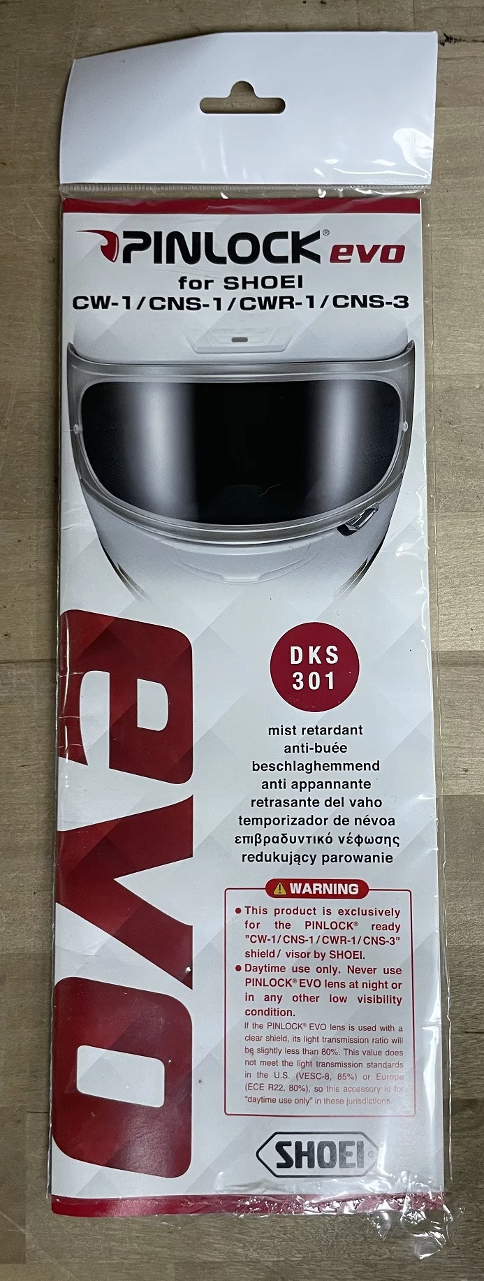 Pinlock Shoei CW-CNS-CWR