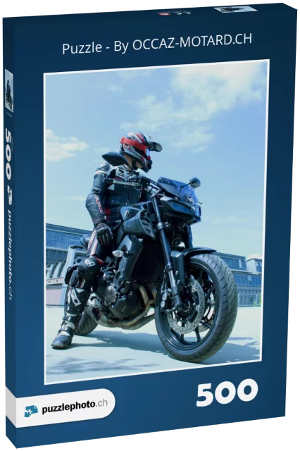 [CRÉATION MAGASIN] Puzzle Motard-MT09 500 pièces