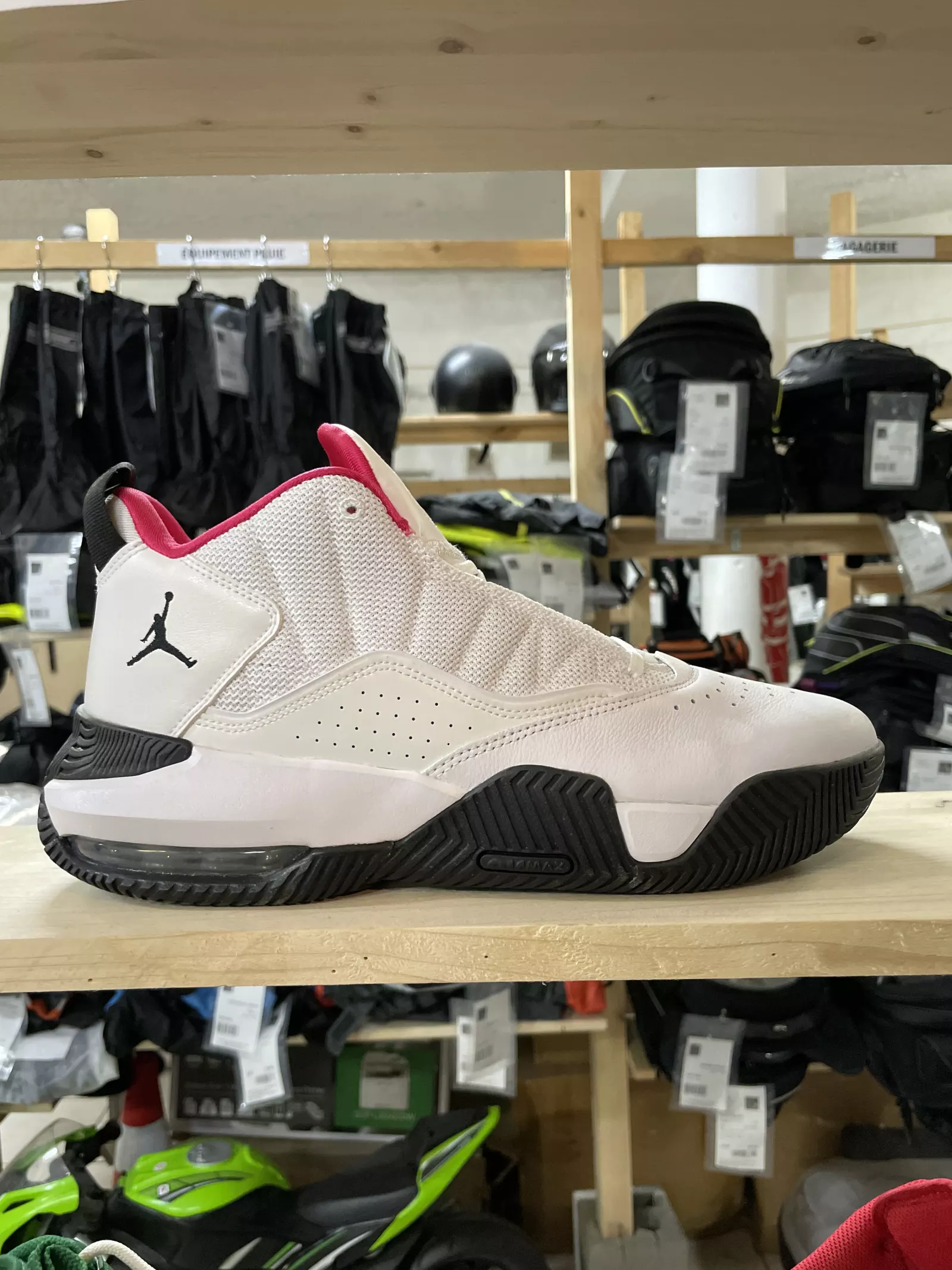 Jordan Stay Loyal White Red Black