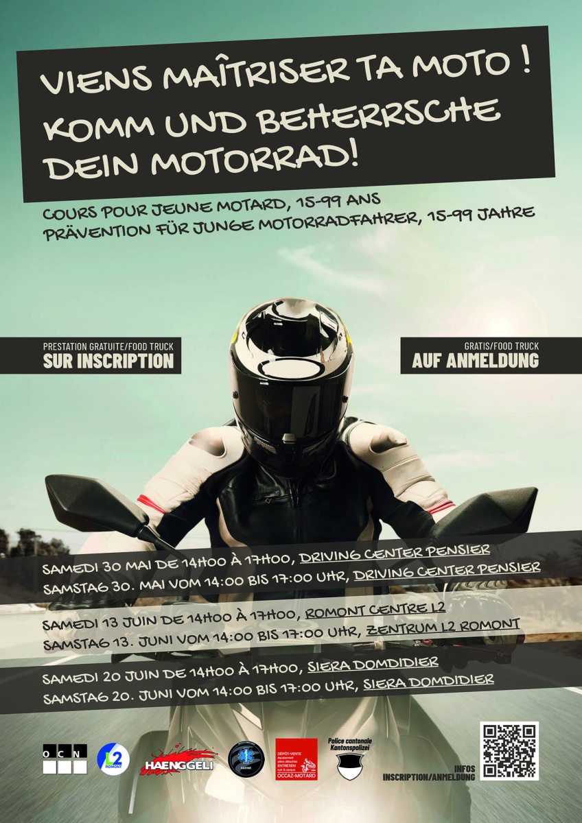 Retour sur l'opération « Viens maîtriser ta moto »