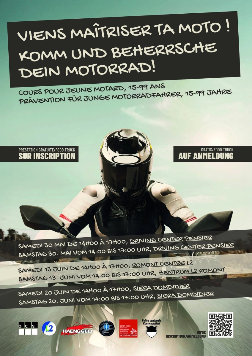 Viens maîtriser ta moto !