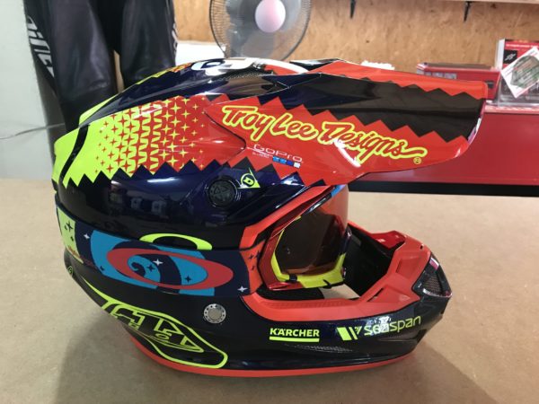 Casque MX Troy Lee Designs SE4 Composite MIPS Edition + Masque