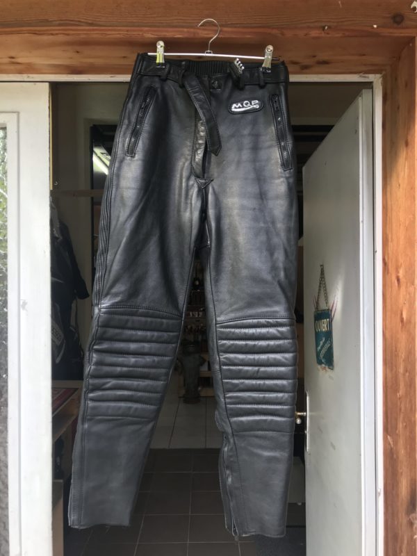 Pantalon cuir moto MQP taille DE34