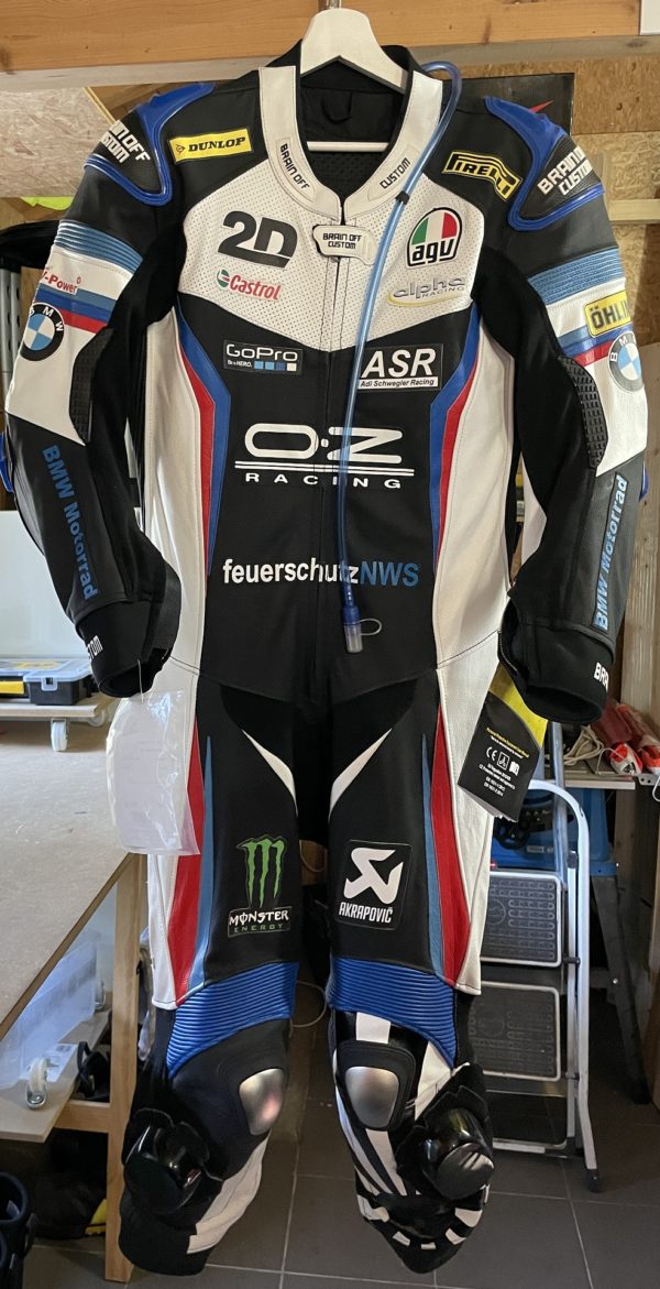 Combinaison cuir 1 pièce BMW Brain of Custom T.XL