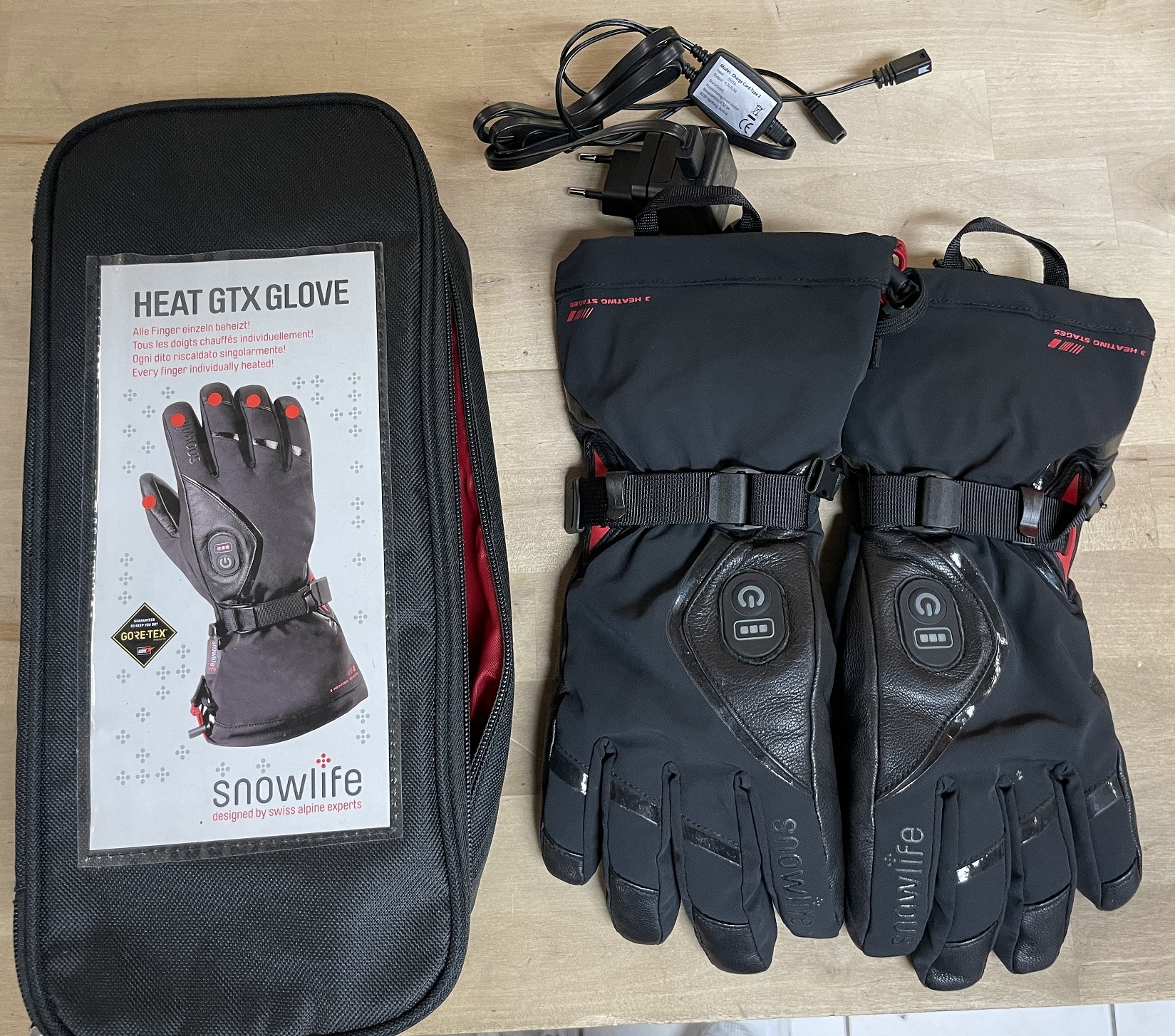 Gants chauffants SnowLife – Taille M/L