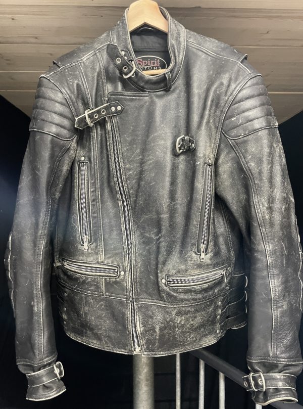 Blouson cuir Spirit of Motors - Taille L