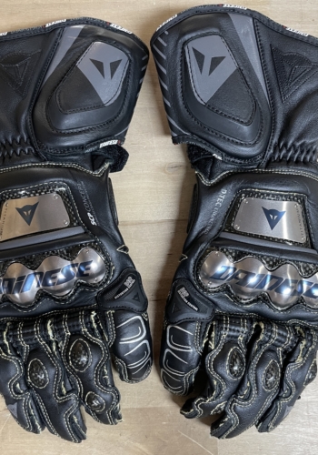 Gants cuir racing Dainese – Taille 9.5