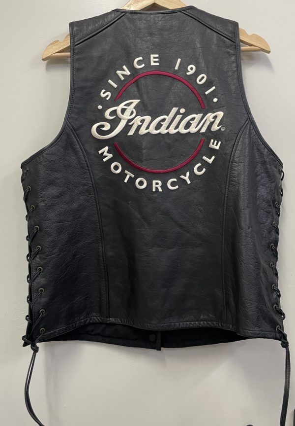 Gilet cuir Indian - Taille XL – Image 2
