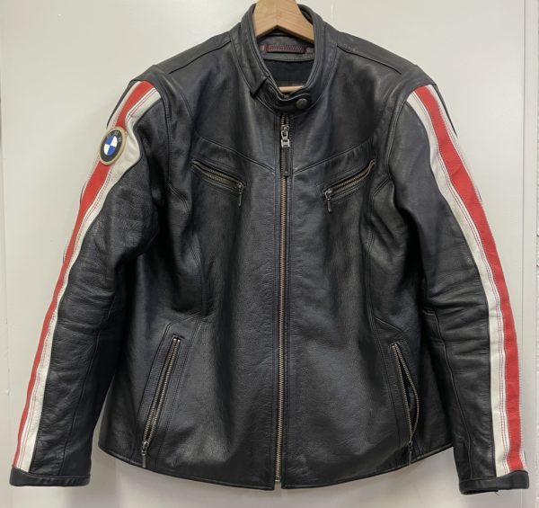 Blouson cuir dame BMW - Taille XL