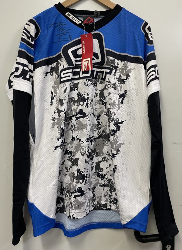 Maillot MX Scott dédicacé - Taille XL
