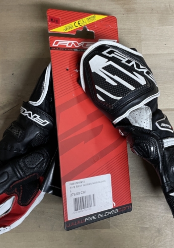 [NEUF] Gants cuir racing Five RFX1 pour dame – Taille L