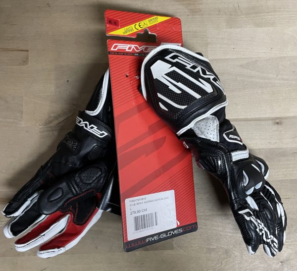 [NEUF] Gants cuir racing Five RFX1 pour dame - Taille L