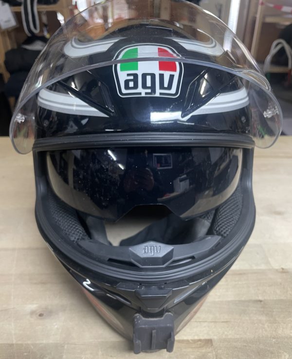 [RÉSERVÉ —> 12.04.2025 16h] Casque intégral AGV + système COSMO - Taille MS – Image 3