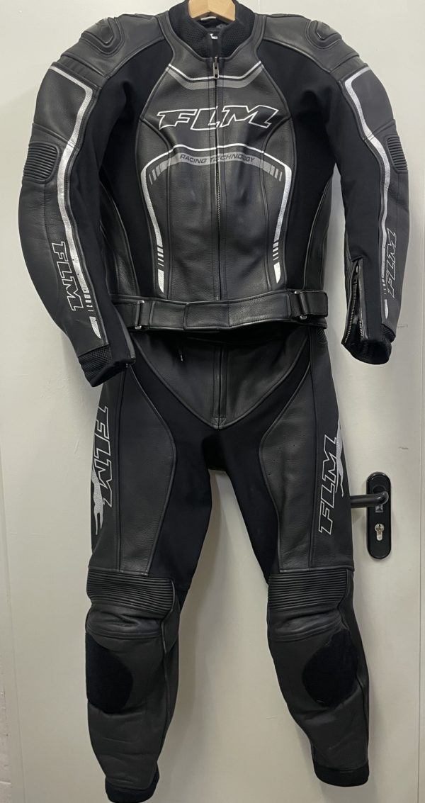 Combinaison cuir 2 pièces dame FLM - Taille 36