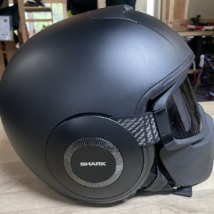Casque jet Shark + son masque - Taille L
