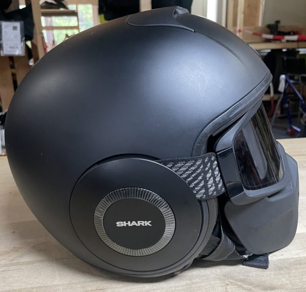 Casque jet Shark + son masque - Taille L