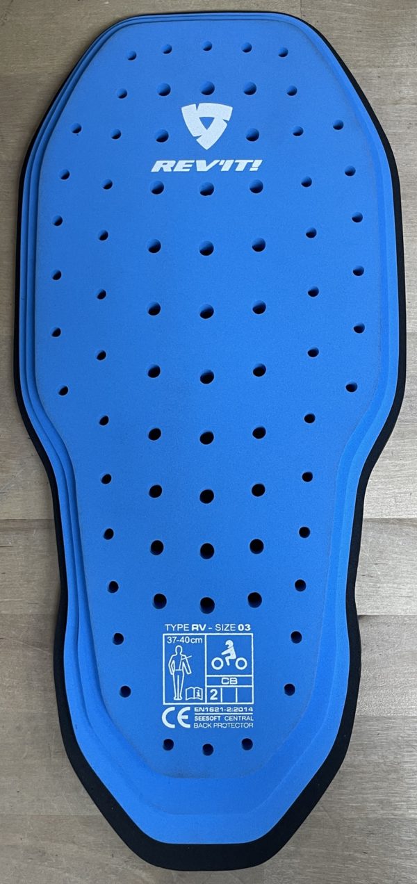 Plaque dorsale niveau 2 - Taille 3