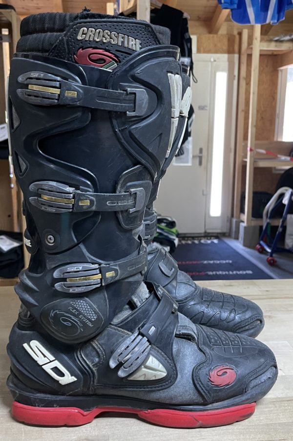 Bottes supermotard Sidi - Pointure 44